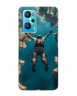Чехол для Realme GT Neo 2 с картинкой «PUBG — свободное падение»