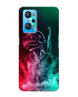 Чехол для Realme GT Neo 2 с картинкой «PUBG — огненный воин»