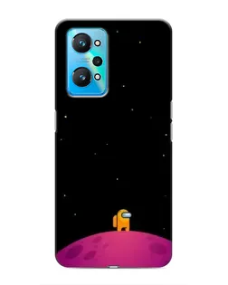 Чохол для Realme GT Neo 2 з картинкою «Самотній герой на планеті»