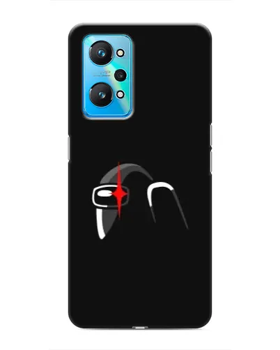 Чехол для Realme GT Neo 2 с картинкой «Among Us шлем»