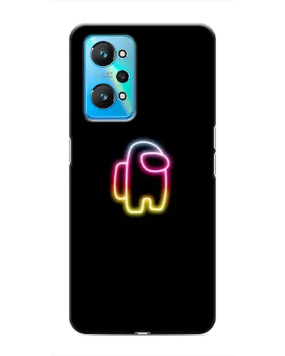 Чехол для Realme GT Neo 2 с картинкой «Among Us градиент»