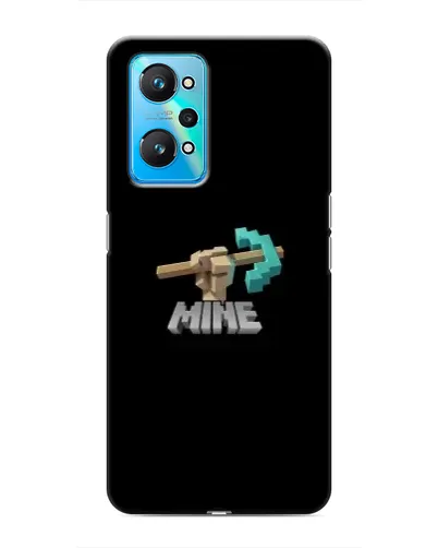 Чехол для Realme GT Neo 2 с картинкой «Алмазная кирка»