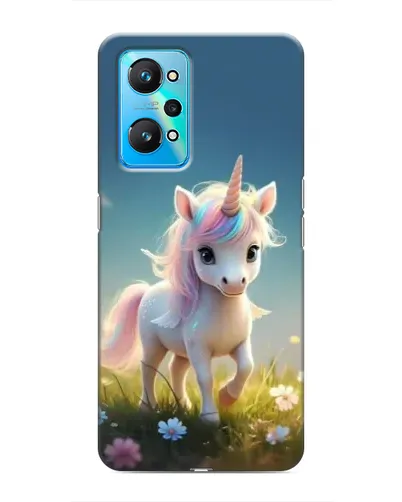 Чехол для Realme GT Neo 2 с картинкой «Единорог на поляне» Чехол для Realme GT Neo 2 с картинкой «Единорог на поляне»