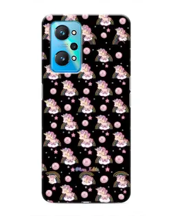 Чехол для Realme GT Neo 2 с картинкой «Magic Unicorn паттерн»
