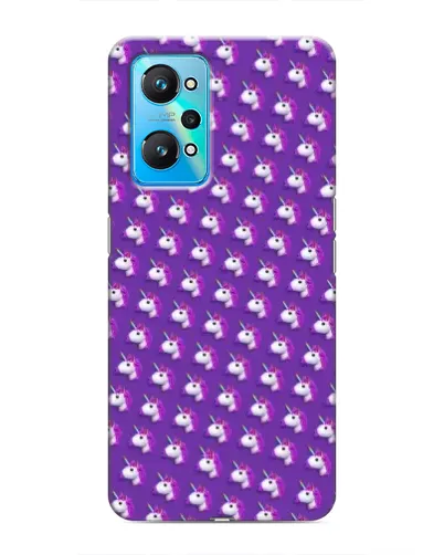 Чехол для Realme GT Neo 2 с картинкой «Единороги на фиолетовом» Чехол для Realme GT Neo 2 с картинкой «Единороги на фиолетовом»