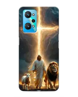 Чехол для Realme GT Neo 2 с картинкой «Лев Иуды и Свет» Чехол для Realme GT Neo 2 с картинкой «Лев Иуды и Свет»