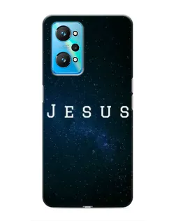 Чехол для Realme GT Neo 2 с картинкой «Звездное небо Jesus»