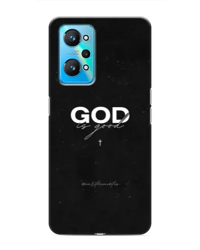 Чехол для Realme GT Neo 2 с картинкой «GOD — Бог над всем»