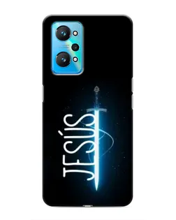 Чехол для Realme GT Neo 2 с картинкой «Меч Духа Jesus»