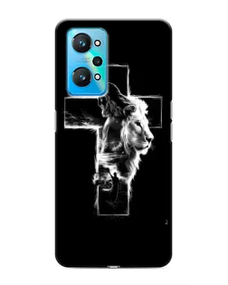 Чохол для Realme GT Neo 2 з картинкою «Сяючий хрест Jesus»