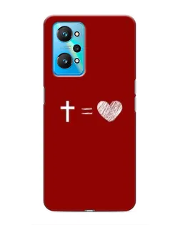 Чохол для Realme GT Neo 2 з картинкою «Рівняння любові»