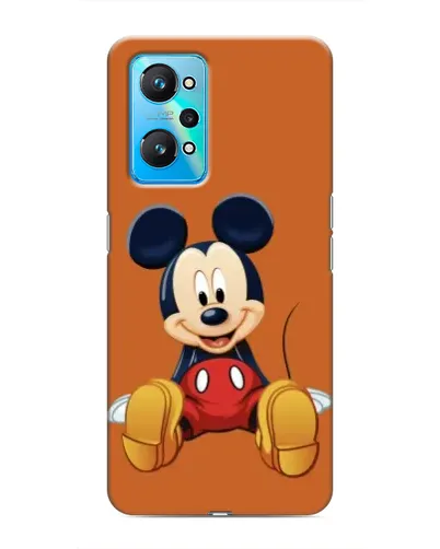 Чехол для Realme GT Neo 2 с картинкой «Микки отдыхает»