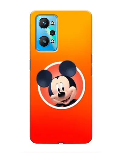 Чехол для Realme GT Neo 2 с картинкой «Mickey в круге»