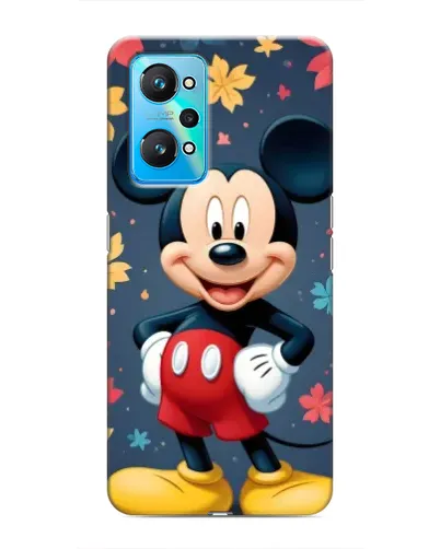 Чехол для Realme GT Neo 2 с картинкой «Осенний Mickey Mouse»