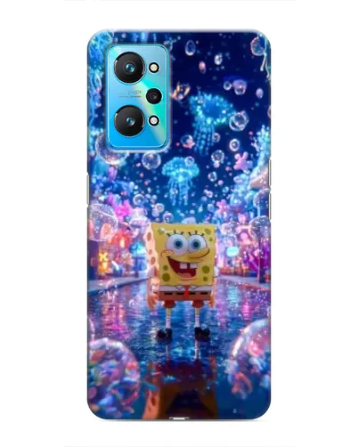 Чехол для Realme GT Neo 2 с картинкой «Неоновый океан»