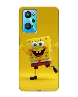 Чехол для Realme GT Neo 2 с картинкой «Позитивный Губка Боб»