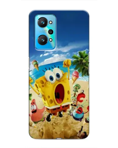 Чехол для Realme GT Neo 2 с картинкой «Развлечения на пляже»