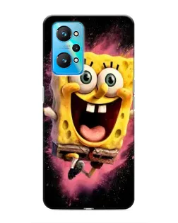 Чехол для Realme GT Neo 2 с картинкой «Взрывной Спанч Боб»