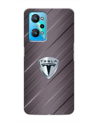 Чехол для Realme GT Neo 2 с картинкой «Металлическая текстура Tesla» Чехол для Realme GT Neo 2 с картинкой «Металлическая текстура Tesla»