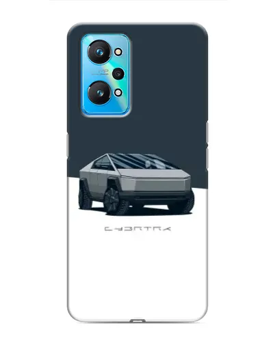Чехол для Realme GT Neo 2 с картинкой «Серебристый Cybertruck Tesla» Чехол для Realme GT Neo 2 с картинкой «Серебристый Cybertruck Tesla»