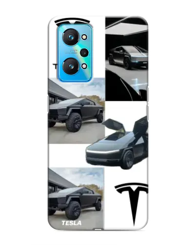 Чехол для Realme GT Neo 2 с картинкой «Коллаж Cybertruck Tesla» Чехол для Realme GT Neo 2 с картинкой «Коллаж Cybertruck Tesla»
