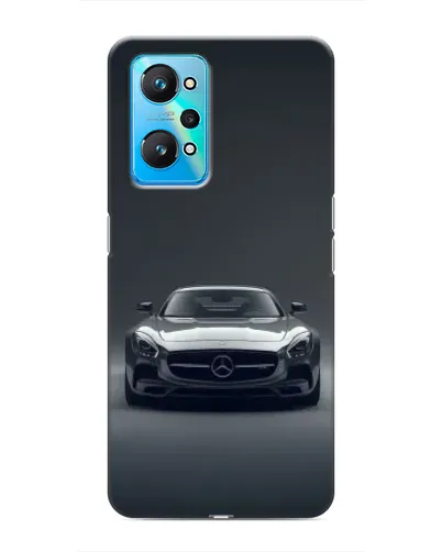 Чехол для Realme GT Neo 2 с картинкой «Mercedes на черном»