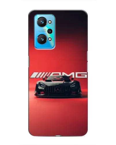 Чехол для Realme GT Neo 2 с картинкой «Mercedes AMG — красная линия»