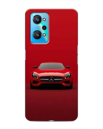 Чехол для Realme GT Neo 2 с картинкой «Красный Mercedes AMG»