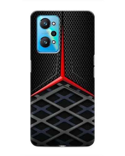 Чехол для Realme GT Neo 2 с картинкой «Mercedes Carbon Grid»