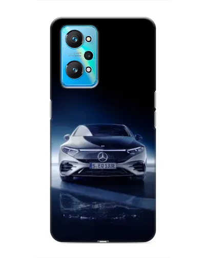 Чехол для Realme GT Neo 2 с картинкой «Ночной Mercedes EQ»
