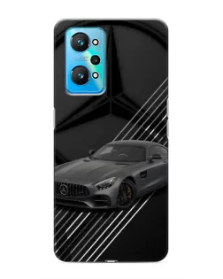 Чехол для Realme GT Neo 2 с картинкой «Mercedes AMG — графика»