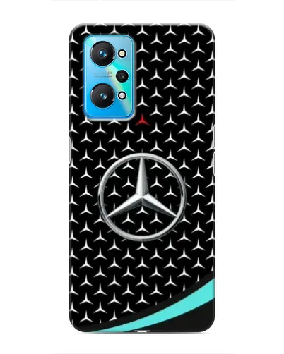 Чехол для Realme GT Neo 2 с картинкой «Mercedes — бирюзовый акцент»