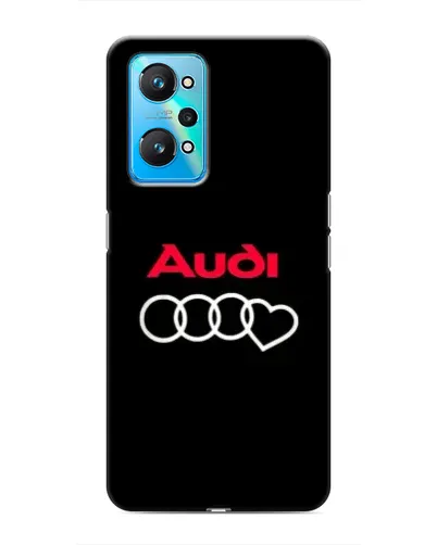 Чехол для Realme GT Neo 2 с картинкой «Логотип Audi Heart»