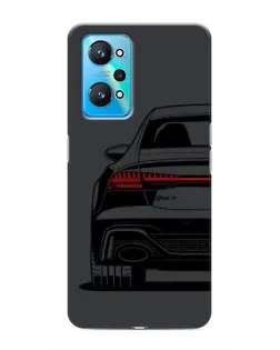 Чехол для Realme GT Neo 2 с картинкой «Задняя часть Audi — арт»