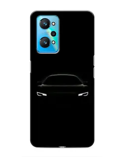 Чехол для Realme GT Neo 2 с картинкой «Взгляд Audi в темноте»