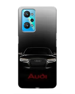 Чехол для Realme GT Neo 2 с картинкой «Audi — градиентный контур»