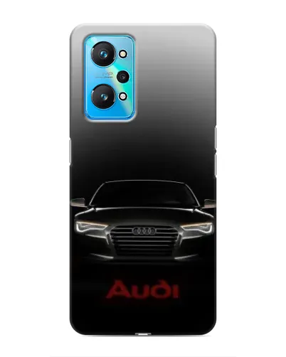 Чехол для Realme GT Neo 2 с картинкой «Audi — градиентный контур»