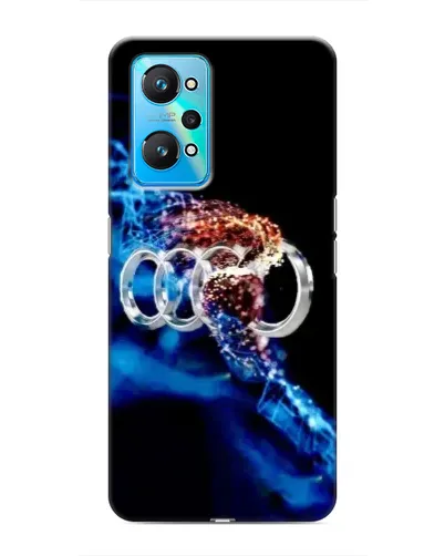 Чехол для Realme GT Neo 2 с картинкой «Энергия лого Audi»