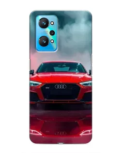 Чехол для Realme GT Neo 2 с картинкой «Audi RS — красный стиль»