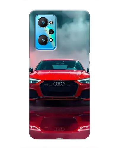 Чехол для Realme GT Neo 2 с картинкой «Audi RS — красный стиль»