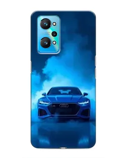 Чехол для Realme GT Neo 2 с картинкой «Audi — голубая энергия»