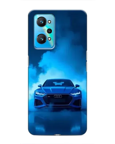 Чехол для Realme GT Neo 2 с картинкой «Audi — голубая энергия»
