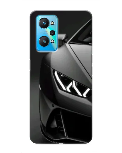 Чехол для Realme GT Neo 2 с картинкой «Lamborghini фары детализация»