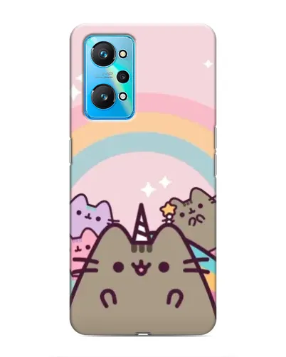 Чехол для Realme GT Neo 2 с картинкой «Единорог Pusheen» Чехол для Realme GT Neo 2 с картинкой «Единорог Pusheen»