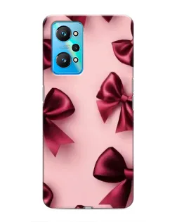 Чехол для Realme GT Neo 2 с картинкой «Бордовый атлас»