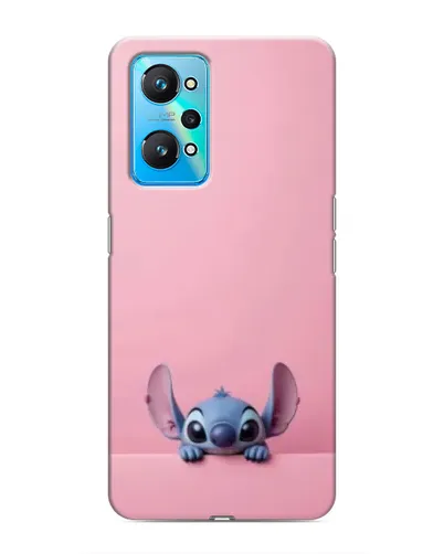 Чехол для Realme GT Neo 2 с картинкой «Stitch выглядывает»
