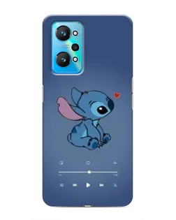 Чехол для Realme GT Neo 2 с картинкой «Музыкальный Stitch»