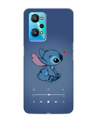 Чехол для Realme GT Neo 2 с картинкой «Музыкальный Stitch»