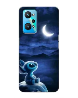 Чехол для Realme GT Neo 2 с картинкой «Лунная ночь Стича»