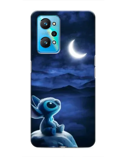 Чехол для Realme GT Neo 2 с картинкой «Лунная ночь Стича»